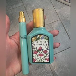FULL BOTTLE 1.0oz Gucci Flora Perfume and travel spray